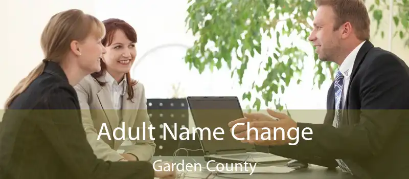 Adult Name Change Garden County