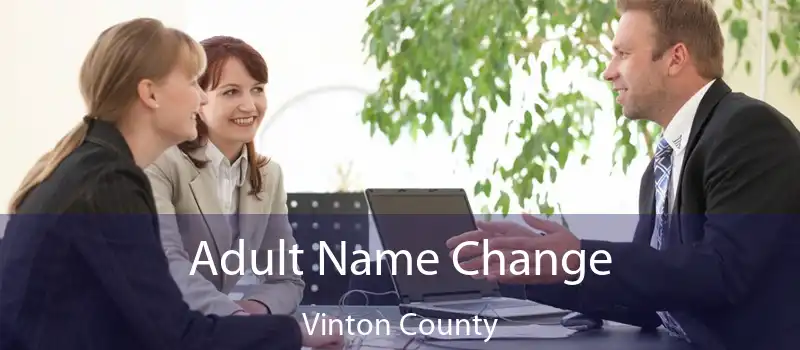 Adult Name Change Vinton County