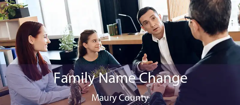 Family Name Change Maury County