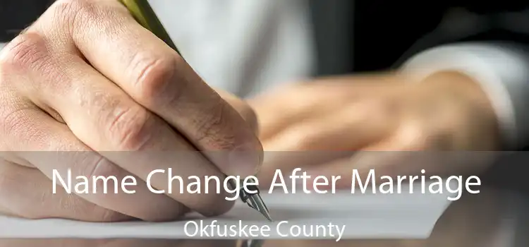 Name Change After Marriage Okfuskee County